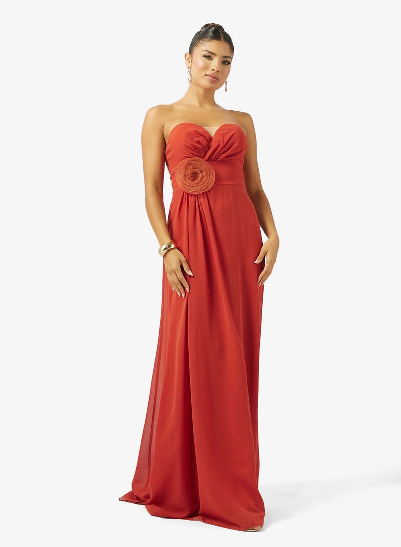 Ella Limited Edition Bandeau Sweetheart Neck Dress - Image 1